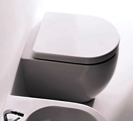 Stand WC "Flo" inkl. Befestigung und Softclose Wc Sitz