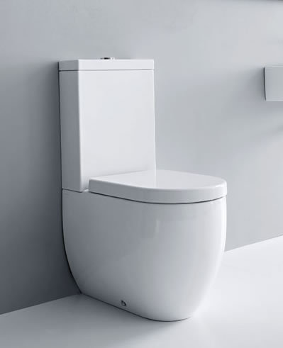 Stand-WC Kombination "Flo" inkl. Softclose WC-Sitz