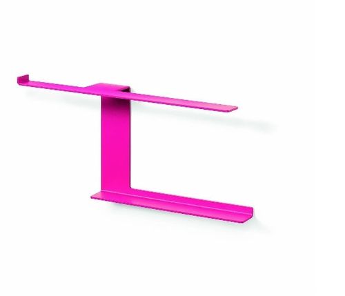 Lineabeta Piega Papier- & Zeitschriftenhalter Metall lackiert pink